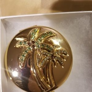Estee Lauder Ltd Jeweled Palm Compact